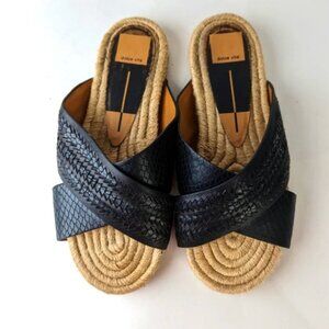 Dolce Vita Women's Genivee 2 Espadrille Slide Sandal with Short Platform